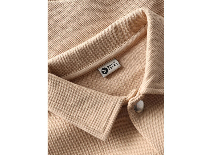 Oversized Bomberjacket - Latte Sand