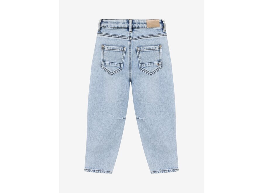 Denim Barrel Fit - Blue denim