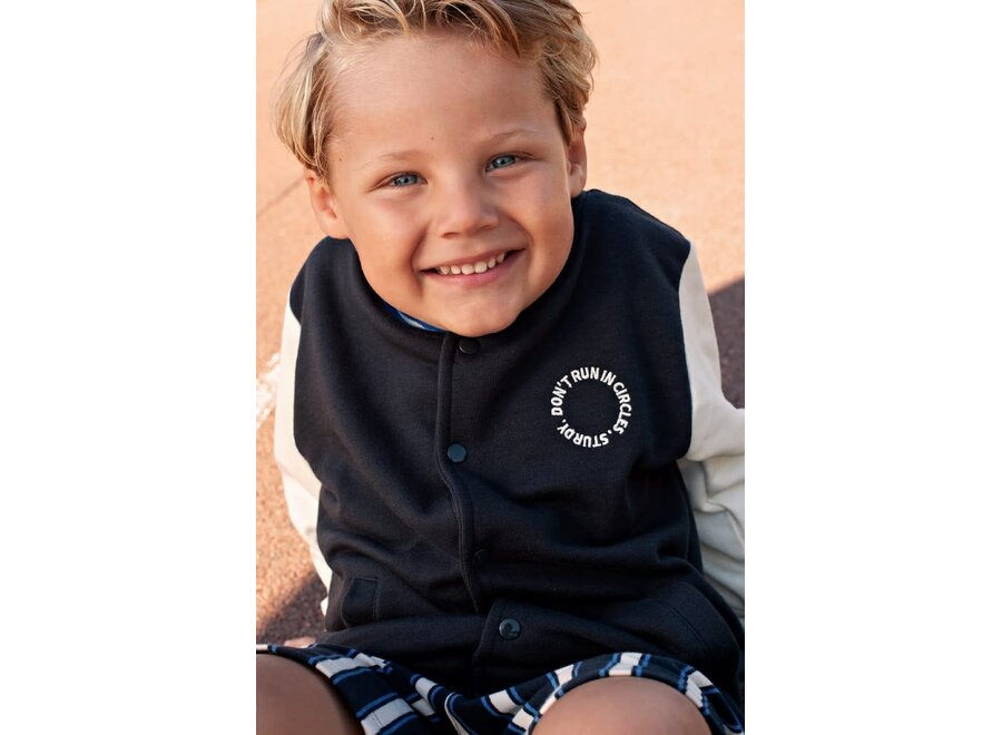 Sweatvest - Run the Day - Antraciet