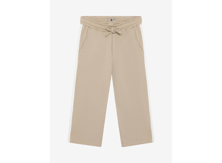 Wide Pants Sweat Glitter - Latte Sand