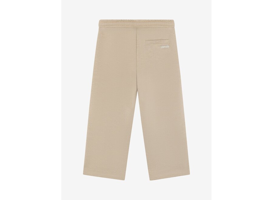 Wide Pants Sweat Glitter - Latte Sand