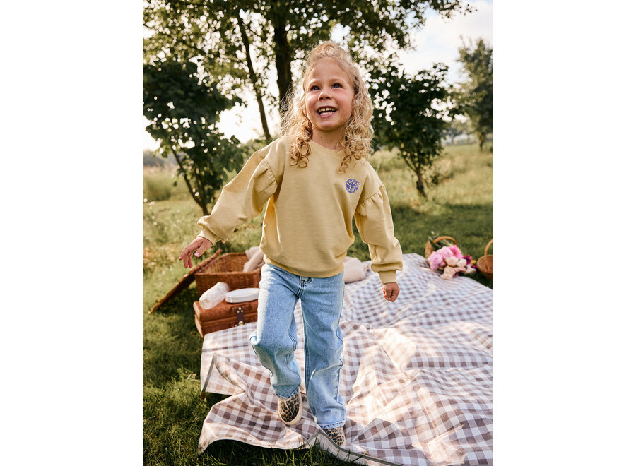 Denim Wide Fit Heart - Light Blue Denim