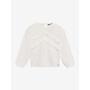 T-shirt Longsleeve Ruffle - Egret