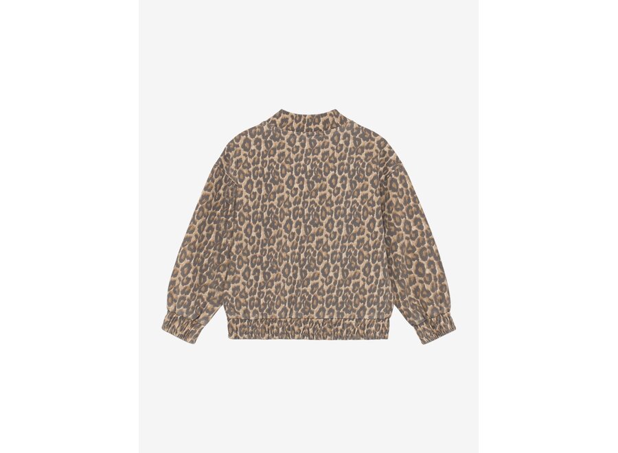 Sweat Jacket Print - Sandshell