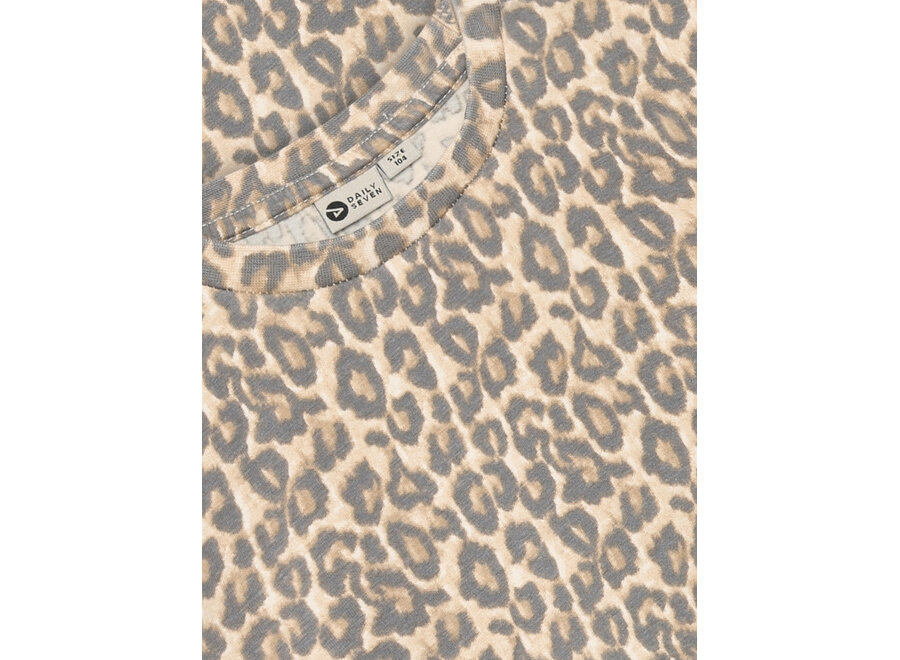 T-shirt Allover Print - Sandshell