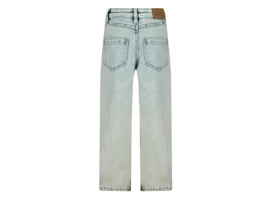 Wide leg jeans - Summer Denims - Lichtblauw denim