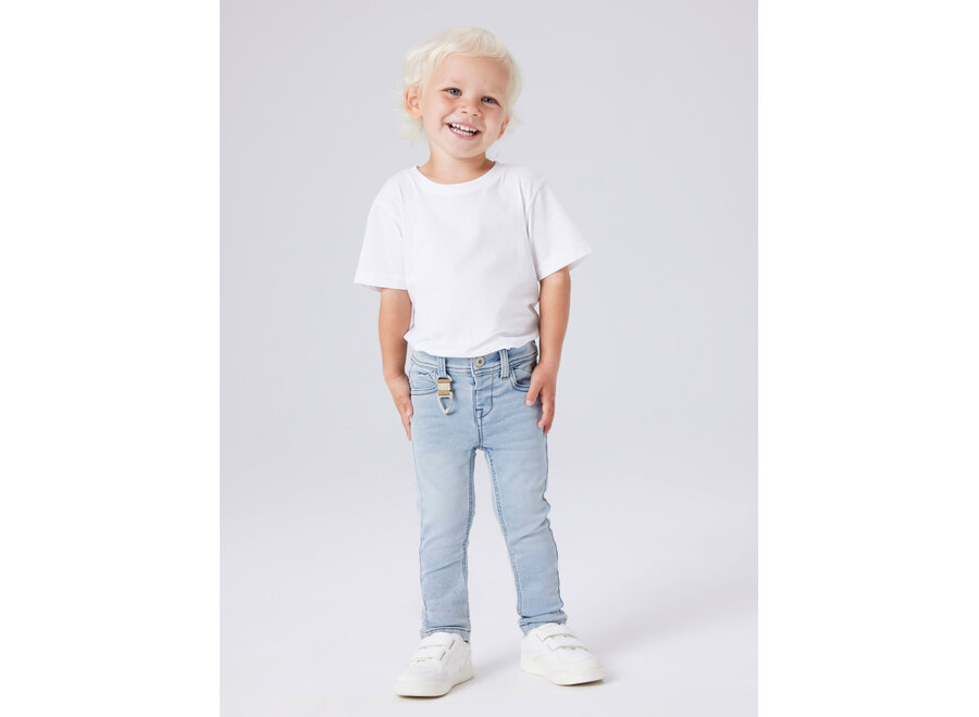 Jeans Theo Thayer key pant slim - Light blue bleached