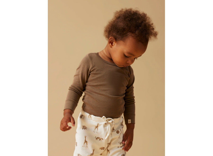 Romper Gayo - Shitake brown