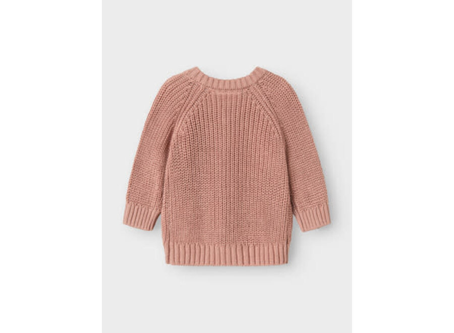 Knit Cardigan Emlen misty rose