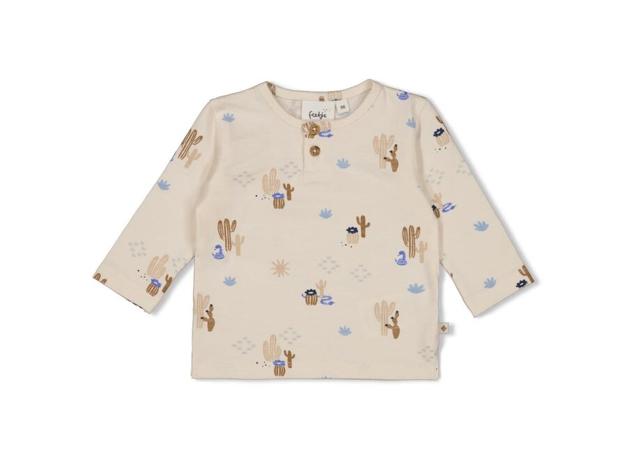 Longsleeve AOP - Sssiesta - Offwhite