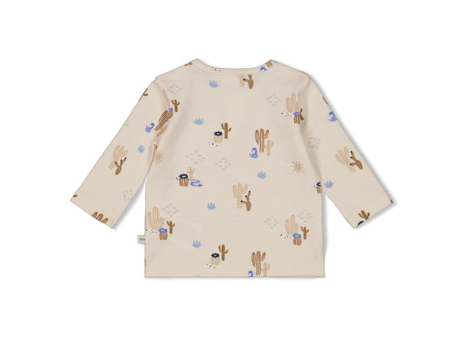 Longsleeve AOP - Sssiesta - Offwhite