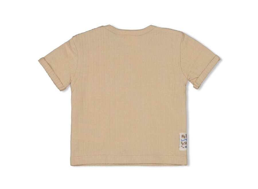 T-shirt - Sssiesta - Zand