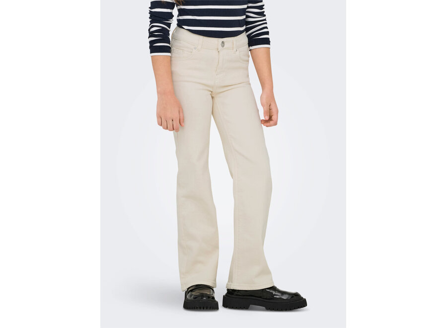 Jeans Juicy wide leg - Ecru