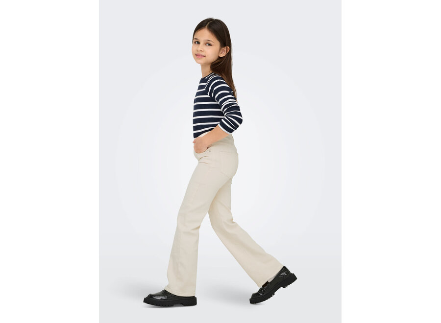 Jeans Juicy wide leg - Ecru