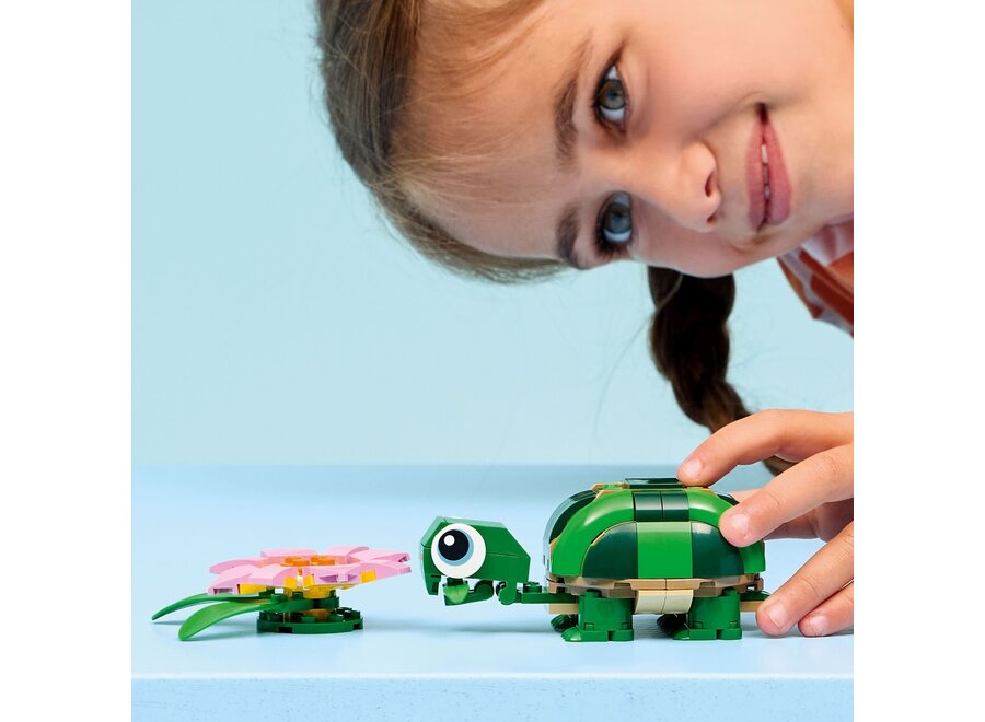 Lego Creator - Schildpad met waterlelie