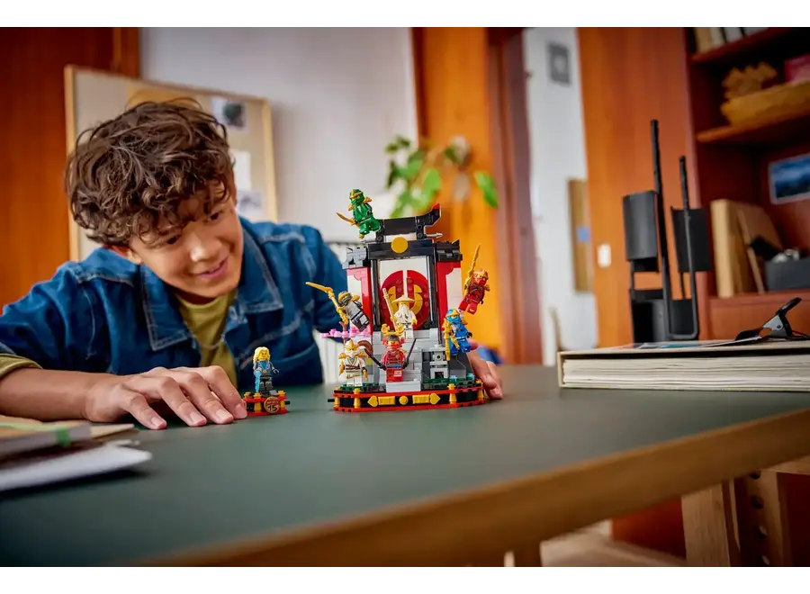 Lego Ninjago - 15-jarig jubileum: Display met ninjapersonages