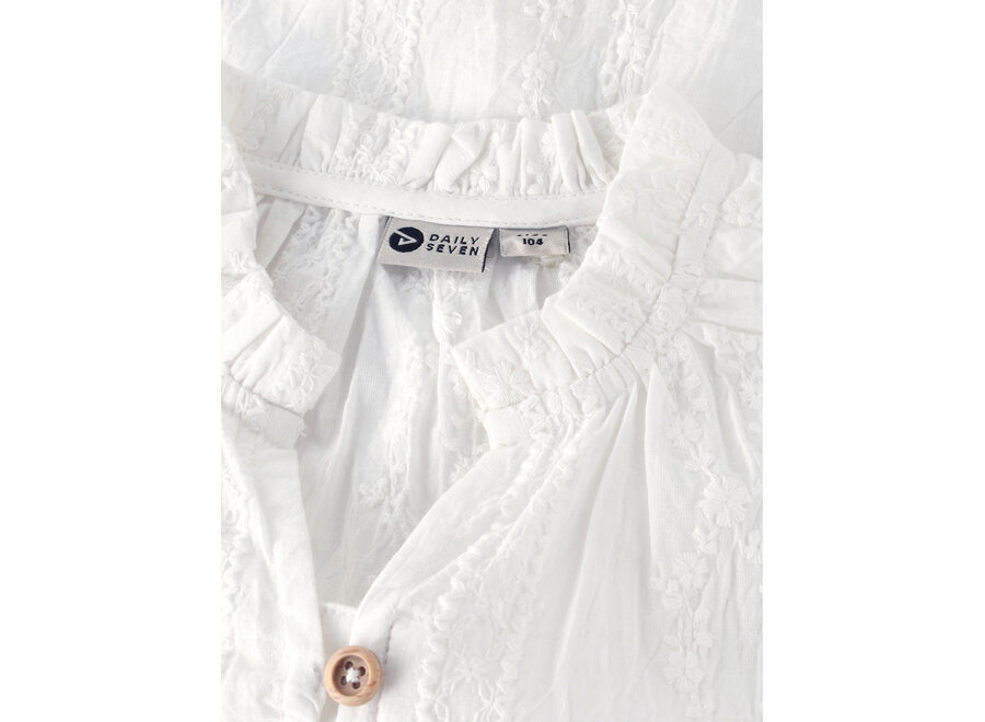 Shirt Longsleeve Fancy - Egret