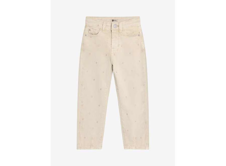 Mom Fit Washed - Sandshell