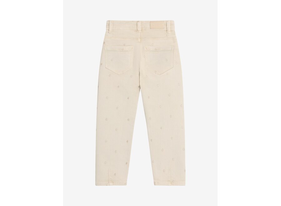 Mom Fit Washed - Sandshell