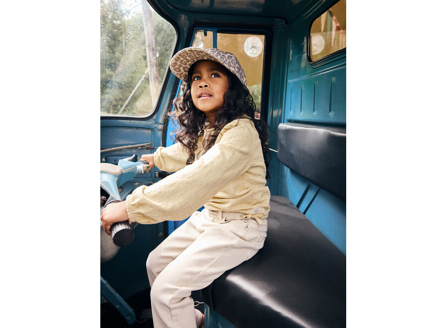 Cap Allover Print - Latte Sand