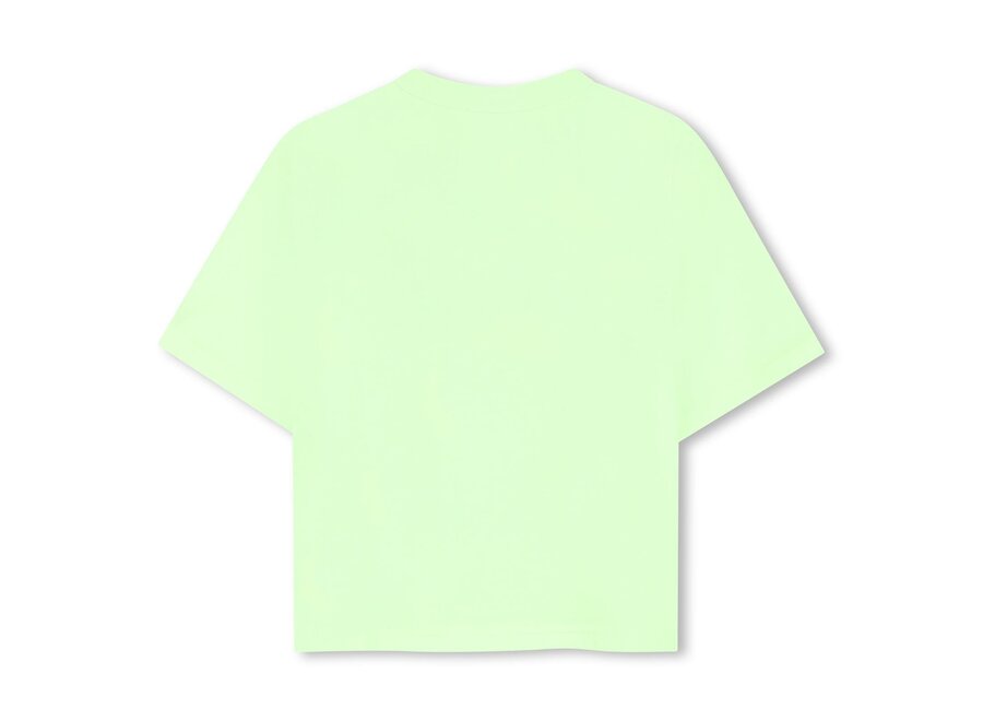 T-SHIRT KORTE MOUWEN - GROENE CITROEN