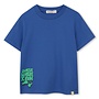 T-SHIRT KORTE MOUWEN - BLAUW