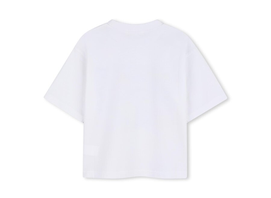 T-SHIRT KORTE MOUWEN - WIT