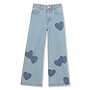 PANTALON DENIM HEARTS - Double Stone + Bleach