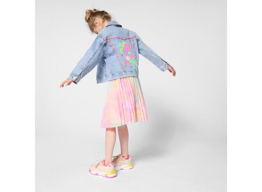 SPIJKERJAS | JEANSVEST - STONE