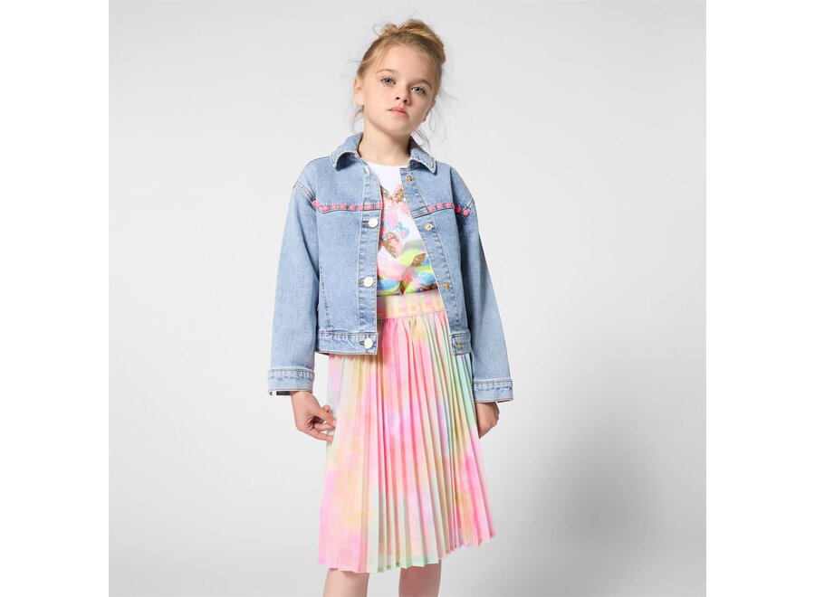 SPIJKERJAS | JEANSVEST - STONE