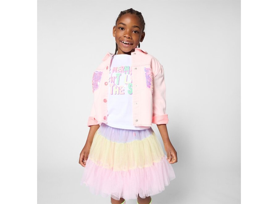 T-SHIRT WIT - MERMAIDS