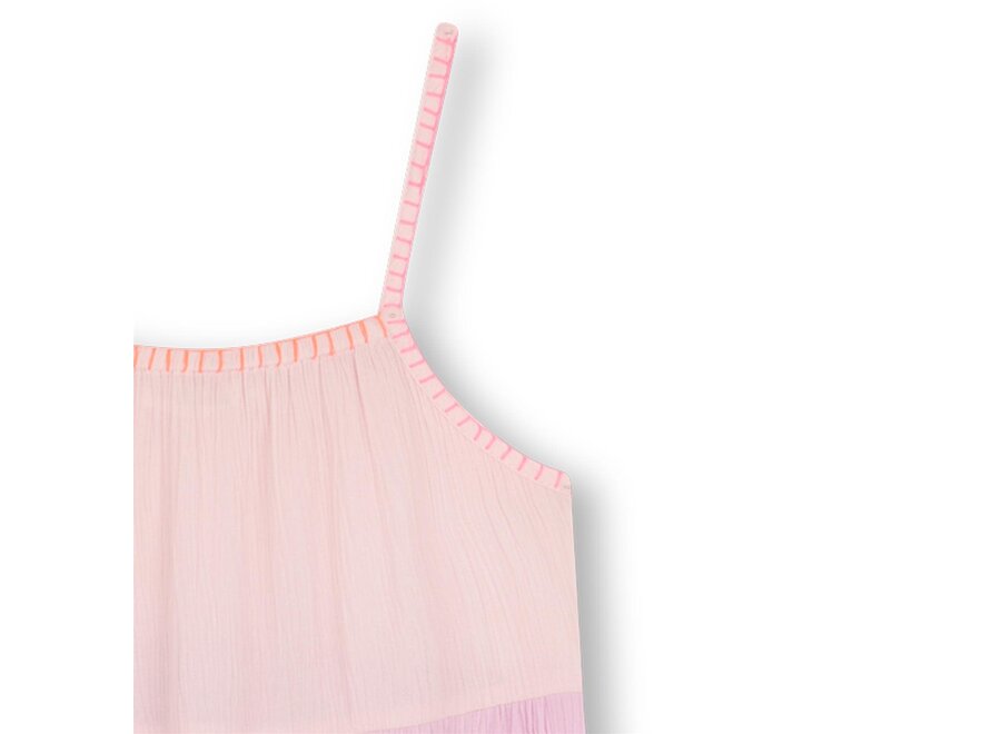 HALFLANGE JURK - MULTICOLOR STREEP