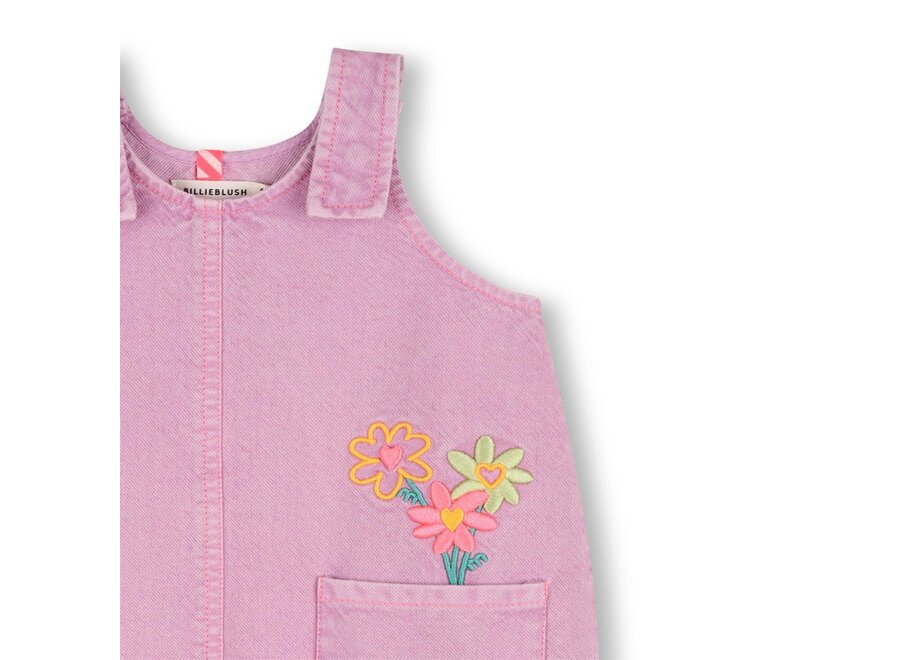 ONESIE COMBI PAARS / ROZE