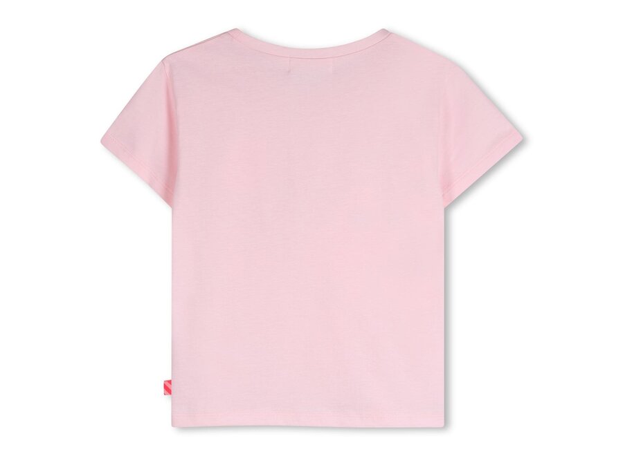 T-SHIRT LICHT ROZE - PAARD