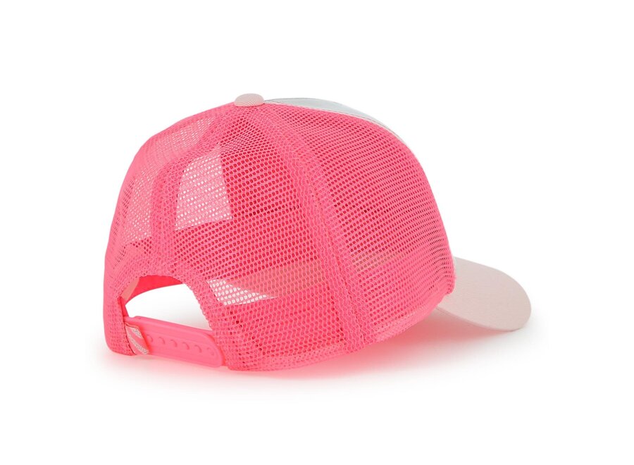 PET | CAP WIT ROZE - FLAMINGO
