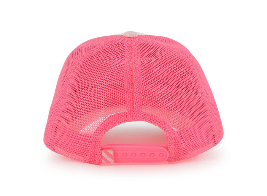 PET | CAP WIT ROZE - FLAMINGO