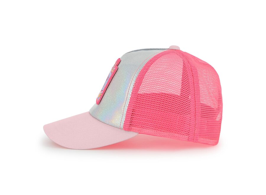 PET | CAP WIT ROZE - FLAMINGO
