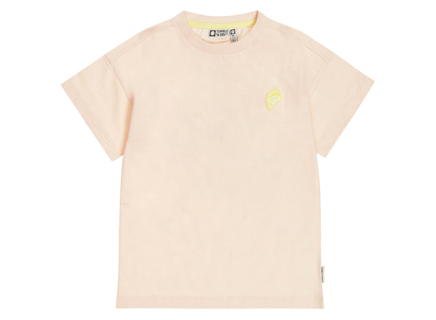 T-Shirt Citrone - Peach kleur