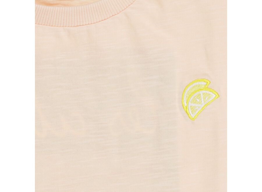 T-Shirt Citrone - Peach kleur