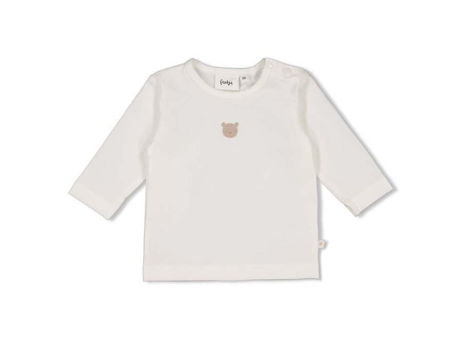 Longsleeve embroidery beer - The Knits - Offwhite