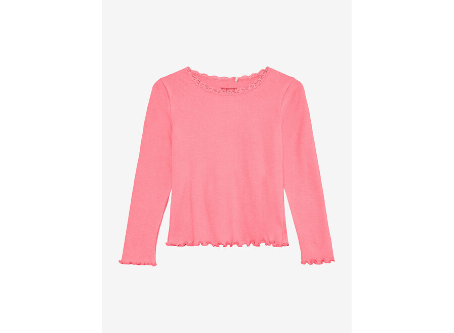 T-shirt Longsleeve Rib - Plumeria