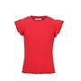 Little Rib T-Shirt SS poppy red
