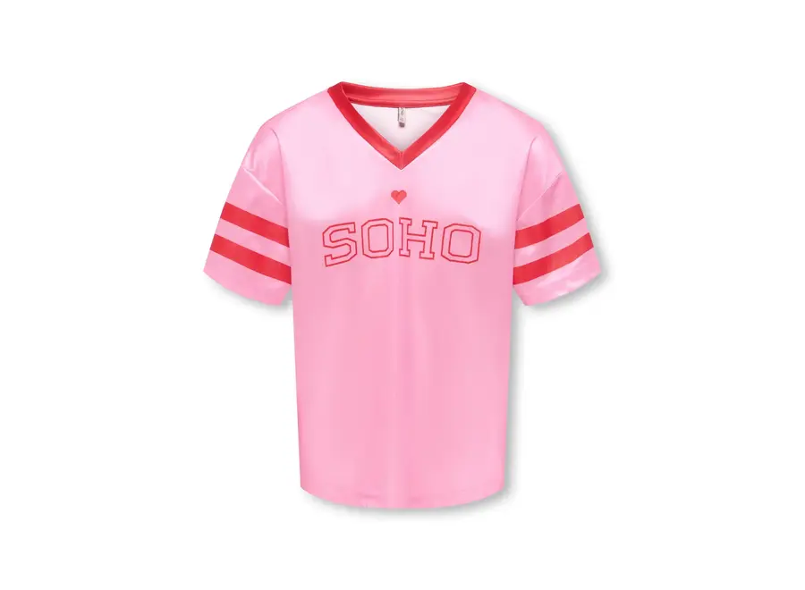 T-Shirt Lulu Begonia Pink Mars Red Soho