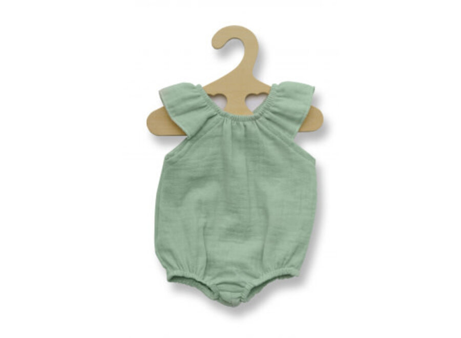 Rompertje met ruches mintgroen (28-35cm)