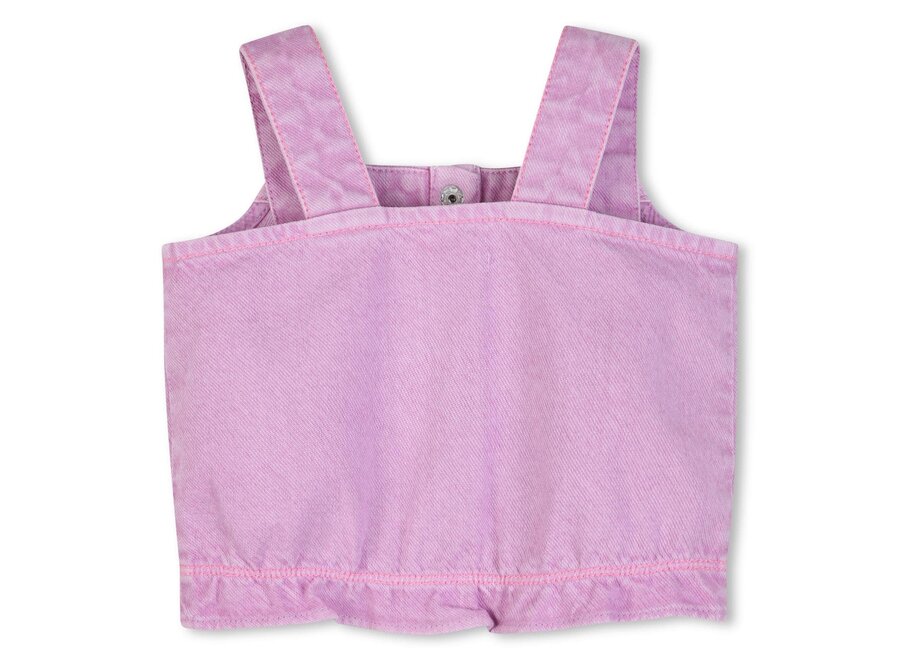 BASIS SHORT en DEBARDEUR - Paars