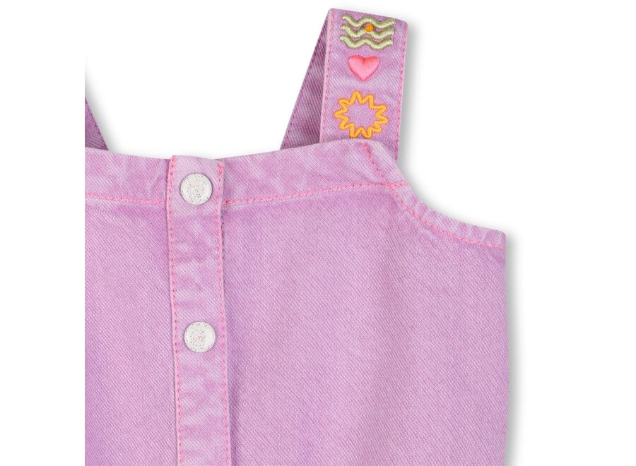 BASIS SHORT en DEBARDEUR - Paars