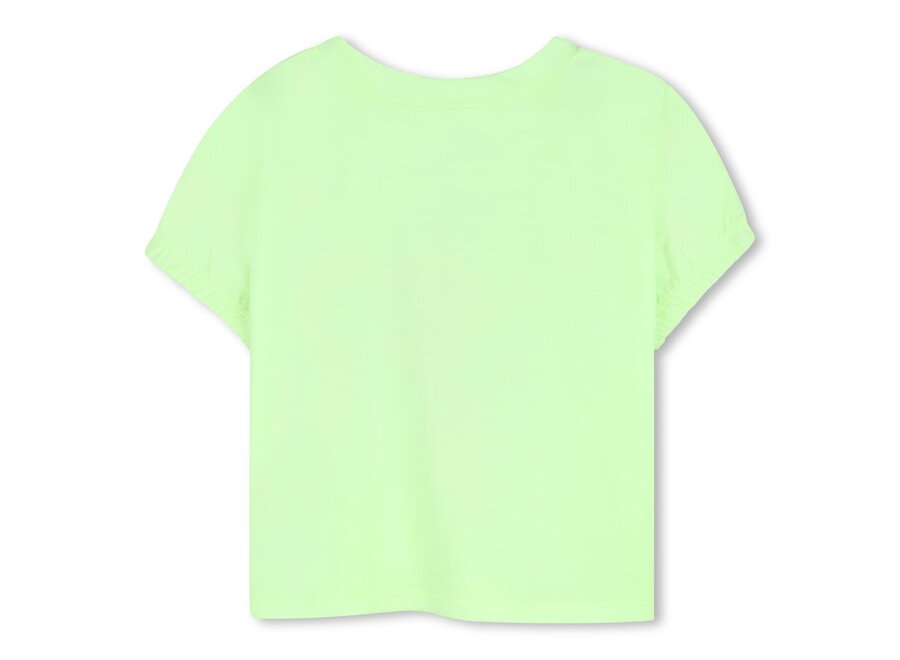 T-SHIRT KORTE MOUWEN Ice cream - Groene citroen