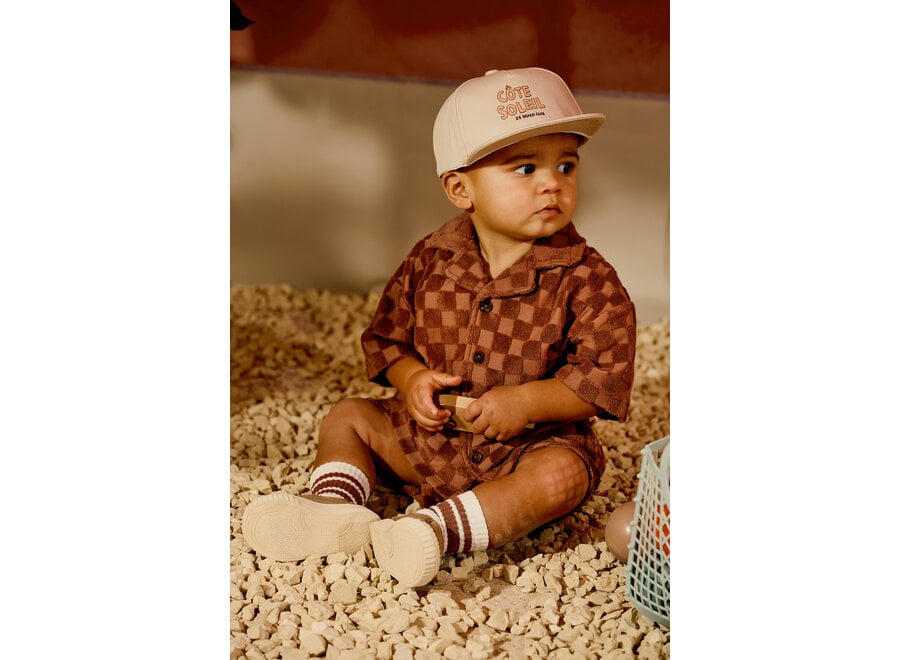 Shirt Jeppe | Overhemd - Blush brown