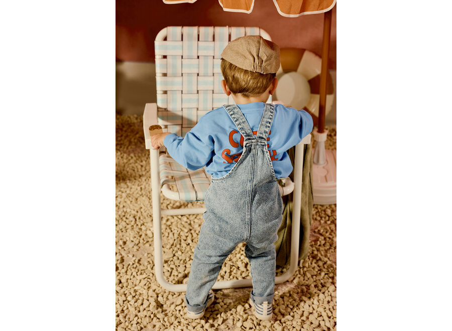 Tuinbroek Aras Jeans Light blue denim