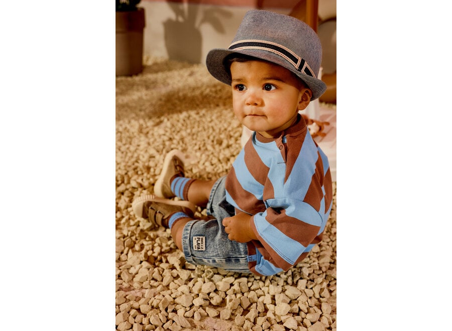 Short Jeans Timo - Light blue denim